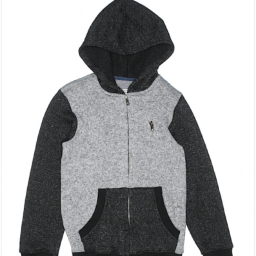 Lucky Brand Kids Boys Zip Up Hoodie Jacket